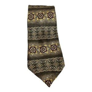 American Gallery Tandy Brands Men's Neck Tie Silk USA Made 29" L 3.75" W